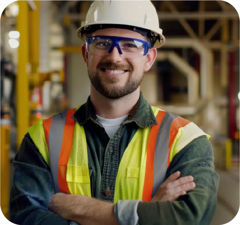 Emergency engineer ready for breakdown support