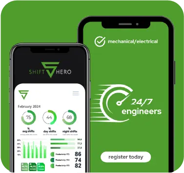 shift hero platform on mobile